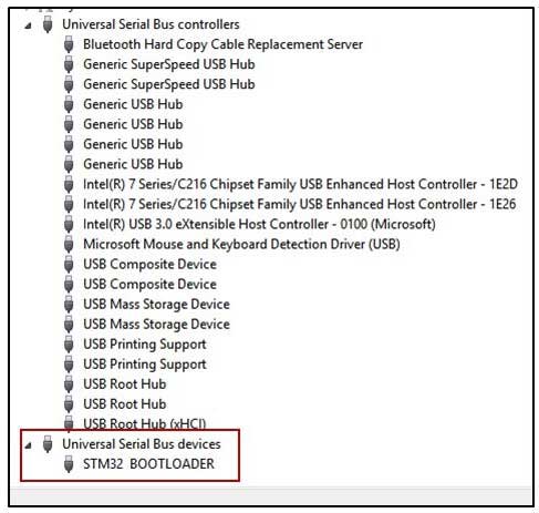 stm32 driver and zadig